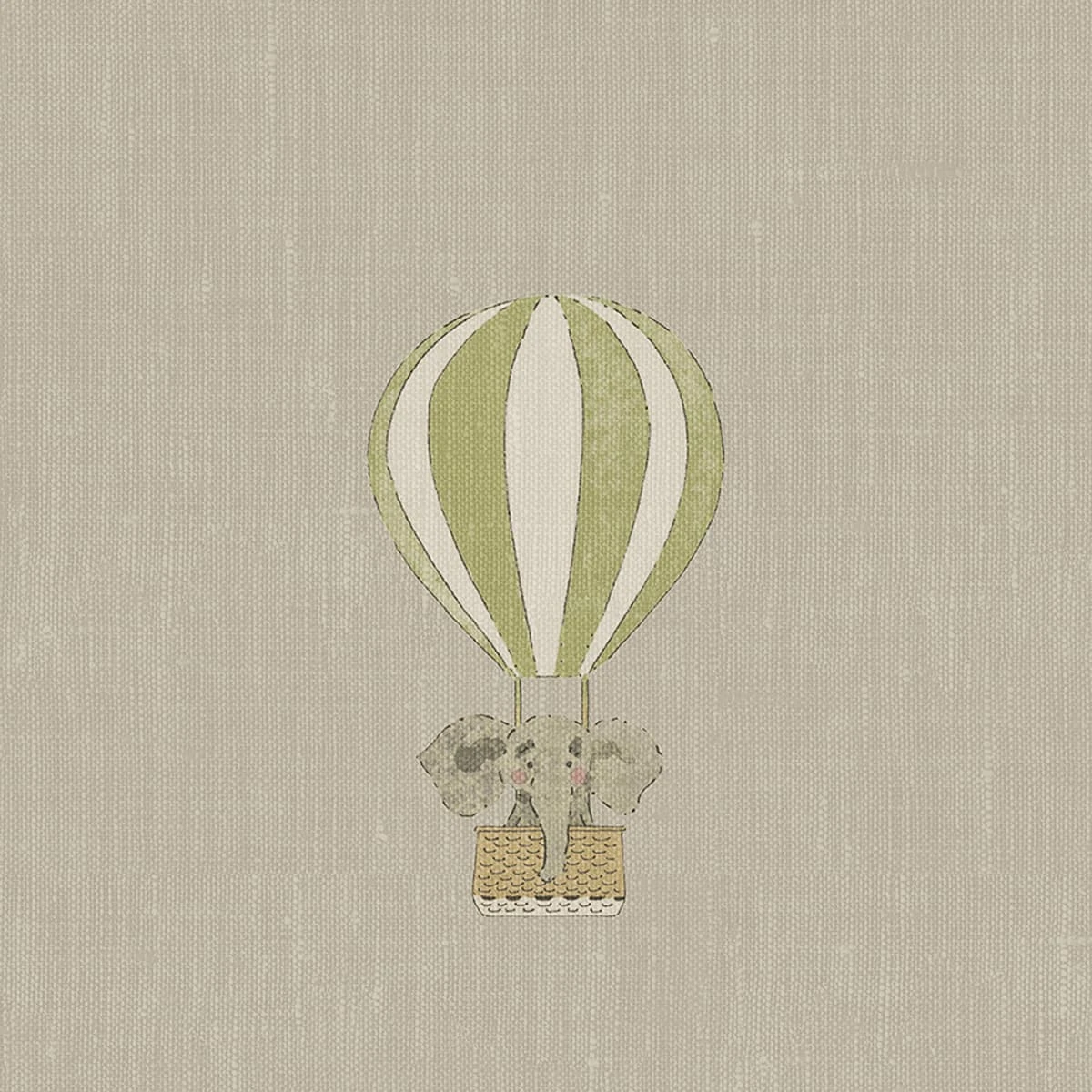 Bears & Balloons Sand Made To Measure Curtains 4 Bears & Balloons Sand Made To Measure Curtains - Image 2