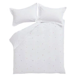 Hearts Embroidered Bedding Set 13 Hearts Embroidered Bedding Set -Sophie Allport embhearts01dq hearts embroidered bedding set double cut out high res square