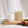 Fig & Ginger Candle - 180g 2 Fig & Ginger Candle - 180g -Sophie Allport fig leaf ginger candle lifestyle scfg180 aw22 square