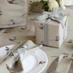 Pheasant Napkins (Set Of 4) -Sophie Allport fw19001 pheasant gift wrap lifestyle high res 2 web image 1c1b1972 2e88 4f16 bc1b c958321dfc3d