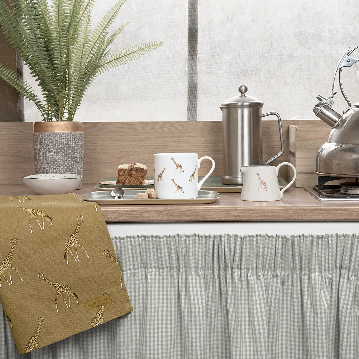 Giraffe Tea Towel 5 Giraffe Tea Towel - Image 3