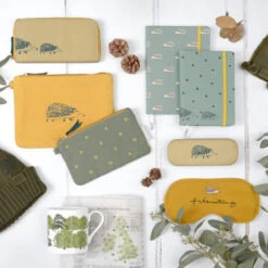 Hedgehogs Wallet Purse 7 Hedgehogs Wallet Purse -Sophie Allport hedgehogs and trees accessories flat lay high res square 312dc8eb cb17 457c a660 7ff5b1e1156c