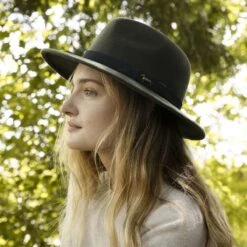 Fetch Felt Fedora Hat -Sophie Allport hff3601 bees felt fedora 4 lifestyle high res square