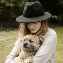 Fetch Felt Fedora Hat -Sophie Allport hff3601 ksjc46s bees felt fedora 2 lifestyle high res square