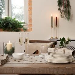 Robin Linen Blend Embroidered Cushion 15 Robin Linen Blend Embroidered Cushion -Sophie Allport holly berry table set lifestyle aw22 4 high res square 1465ceeb 33a2 445d 8d02 25b03e85a56e