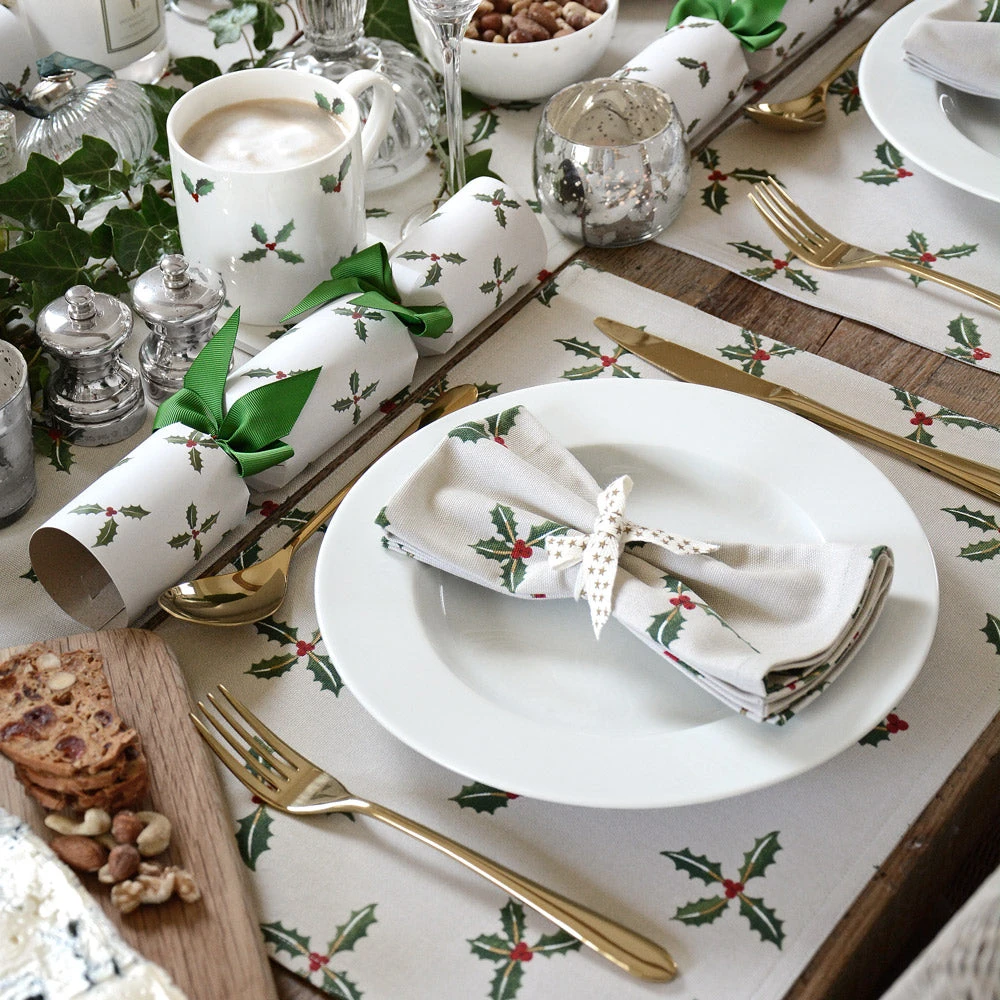 Holly & Berry Placemats (Set Of 4) 4 Holly & Berry Placemats (Set Of 4) - Image 2