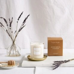 Honey Spiced Lavender Candle - 180g