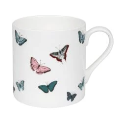 Butterflies Mug -Sophie Allport im6603 butterflies mug large cut out high res