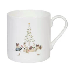 Festive Forest Mug -Sophie Allport im8402 festive forest large mug statement cut out high res square