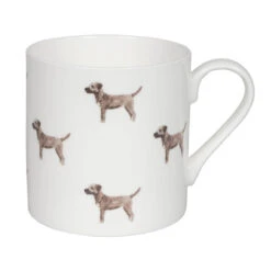 Terriers Mug 19 Terriers Mug -Sophie Allport im9801 border terrier mug large cut out high res square