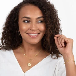 Bees Gold Plated Pendant Necklace -Sophie Allport jblgp3601c jnlgp3601c jnlgp3601p bees charm bracelet charm necklace and pendant necklace gold plated modelled cut out high res square 7a818d09 f2ee 4185 94f3 19e71199a89e