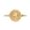 Elephant Gold Plated Ring