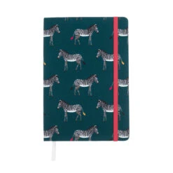 Zebra A5 Fabric Notebook