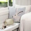 Hare Knitted Cushion 2 Hare Knitted Cushion -Sophie Allport ksc2550 hare knitted statement cushion lifestyle web