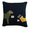 Christmas Dogs Knitted Cushion -Sophie Allport ksc8750 christmas dogs knitted statement cushion 50x50 cut out high res square