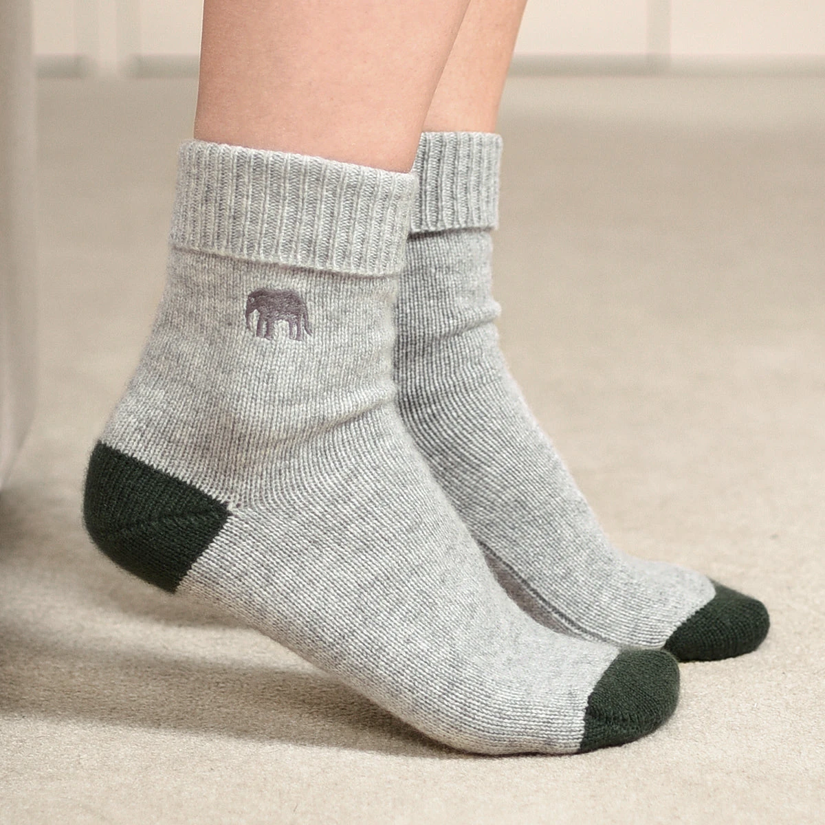 Elephant Cashmere Socks 3 Elephant Cashmere Socks