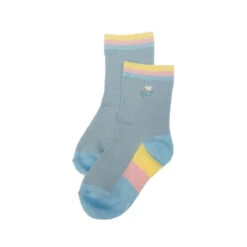 Princess Fairies Kids Socks (Set Of 2) 7 Princess Fairies Kids Socks (Set Of 2) -Sophie Allport kss92k princess fairies statement socks kids 2 cut out high res square