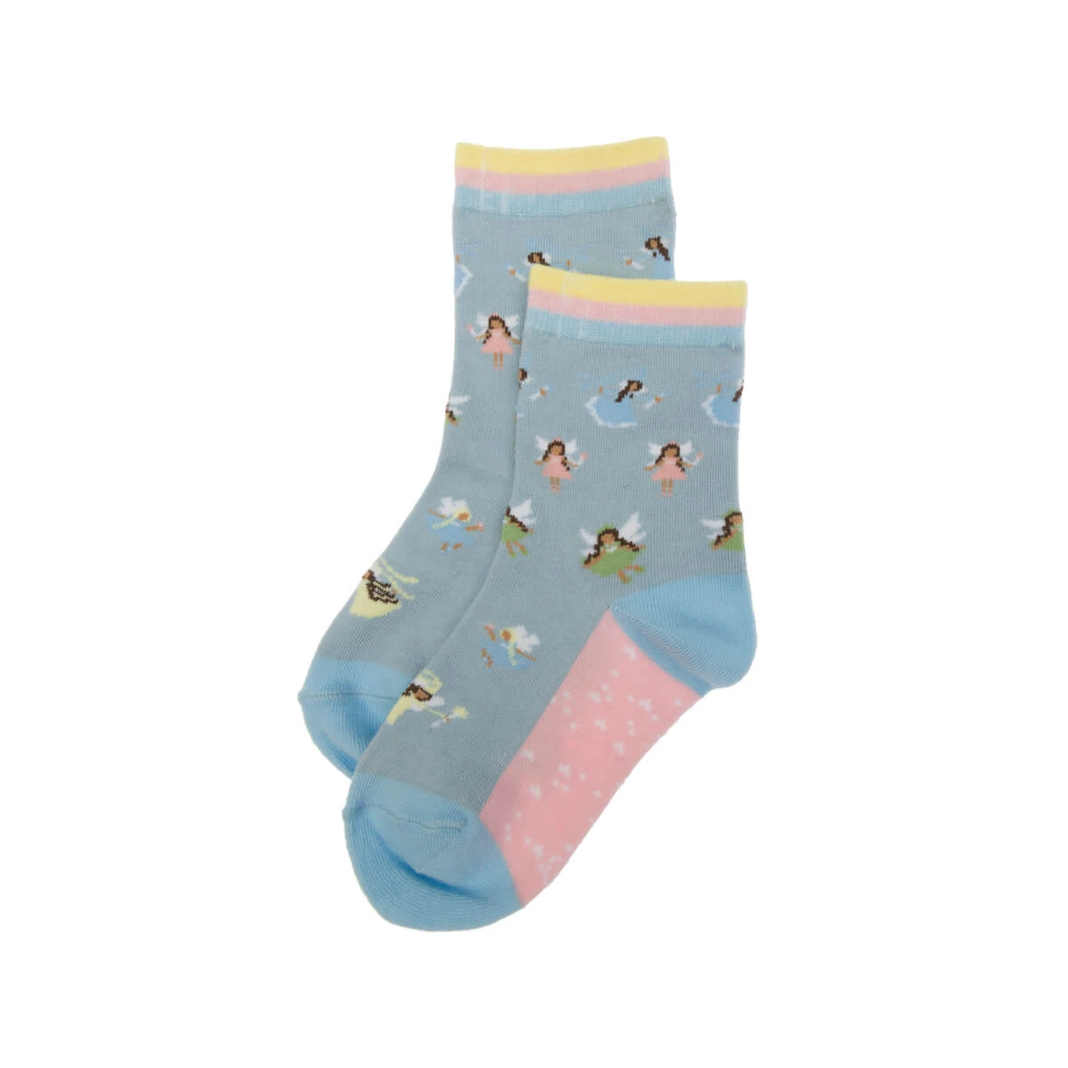 Princess Fairies Kids Socks (Set Of 2) 4 Princess Fairies Kids Socks (Set Of 2) - Image 2