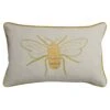Bees Linen Blend Embroidered Cushion 1 Bees Linen Blend Embroidered Cushion -Sophie Allport lin36401e bees cushion embroidered linen blend 35x55 cut out high res square
