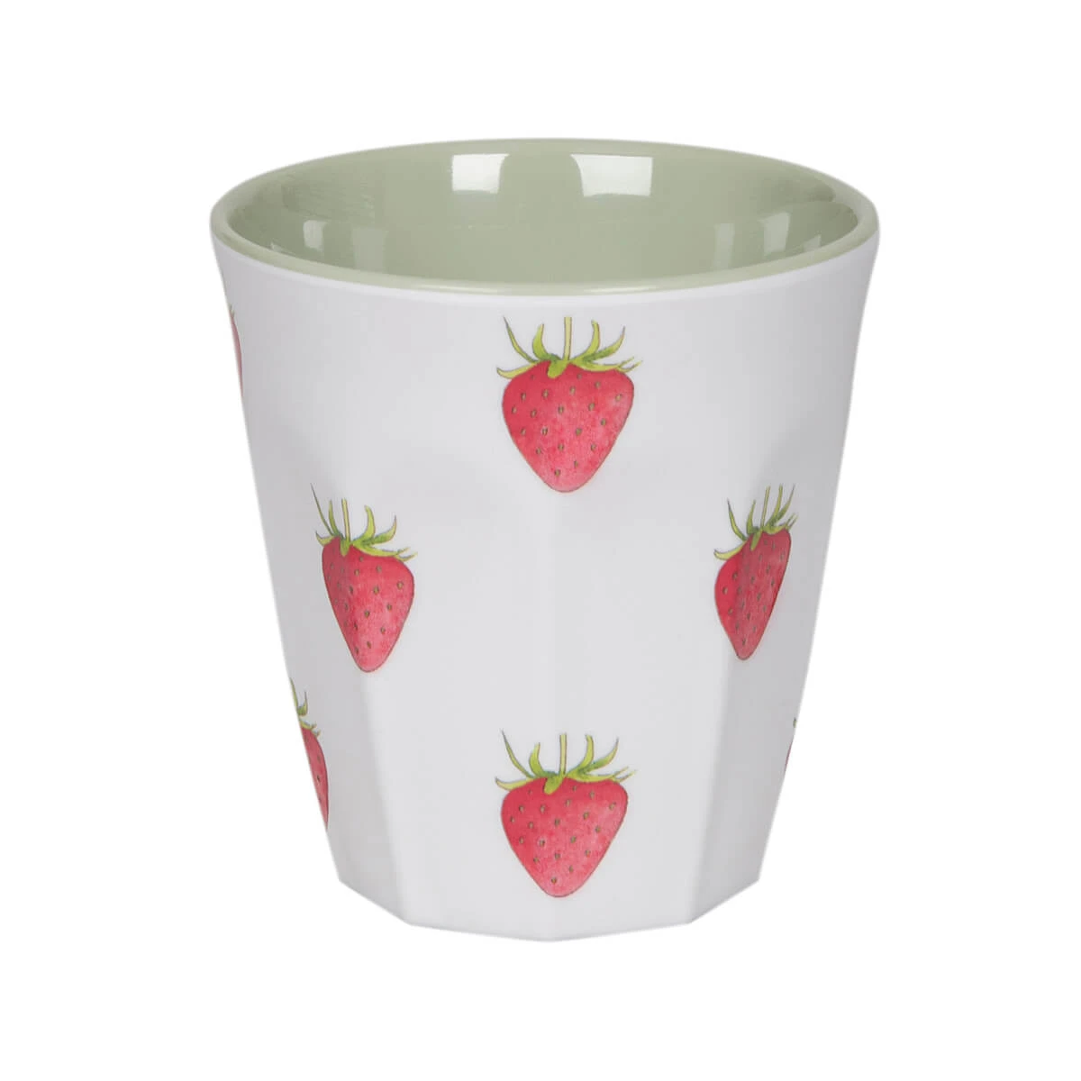 Strawberries Melamine Beaker 3 Strawberries Melamine Beaker