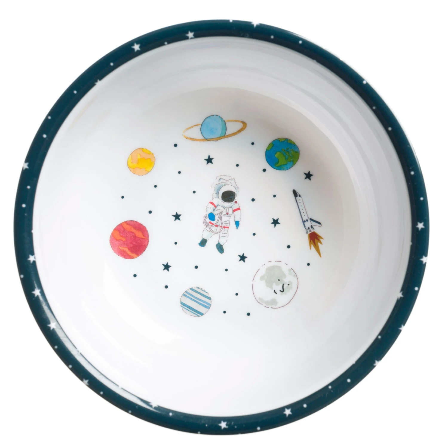 Space Childrens Melamine Baby Bowl 3 Space Childrens Melamine Baby Bowl