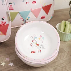 Fairground Ponies Childrens Melamine Bowl