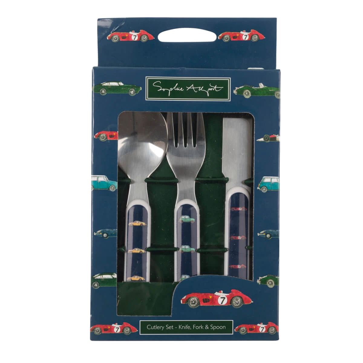Cars Childrens Melamine Cutlery Set 4 Cars Childrens Melamine Cutlery Set - Image 2