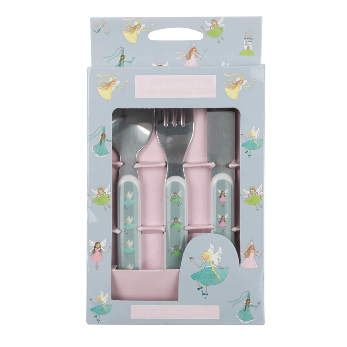 Princess Fairies Childrens Melamine Cutlery Set 4 Princess Fairies Childrens Melamine Cutlery Set - Image 2