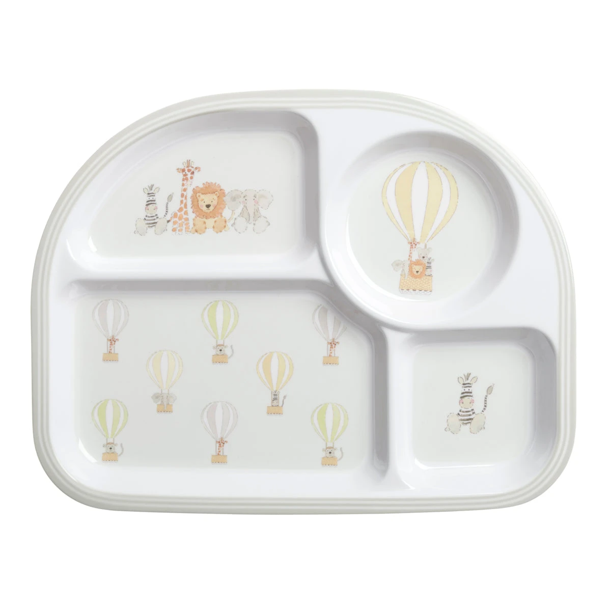 Bears & Balloons Childrens Divider Plate 4 Bears & Balloons Childrens Divider Plate - Image 2