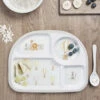 Bears & Balloons Childrens Divider Plate -Sophie Allport mdp7927 bears and balloons melamine divider plate lifestyle high res square