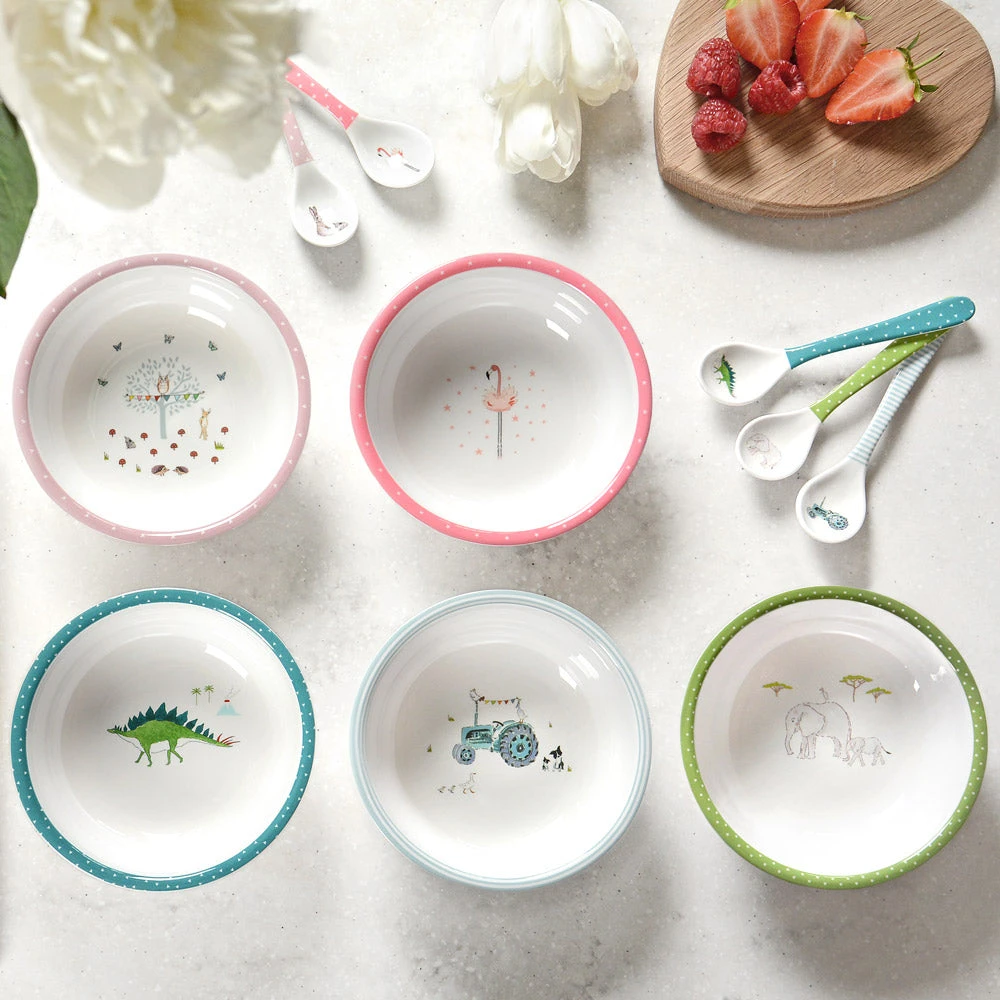 Dinosaurs Childrens Melamine Baby Spoon 4 Dinosaurs Childrens Melamine Baby Spoon - Image 2