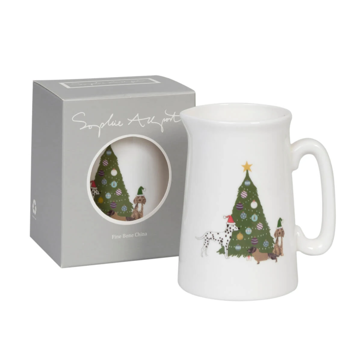Christmas Dogs Jug - Small 8 Christmas Dogs Jug - Small - Image 6