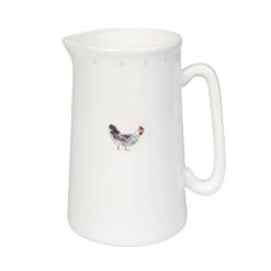 Chicken Jug -Sophie Allport mjch02 chickens medium jug cut out web 1