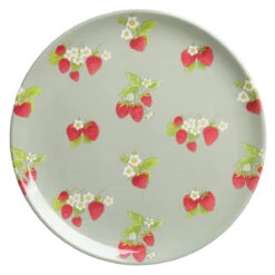 Strawberries Melamine Dinner Plate
