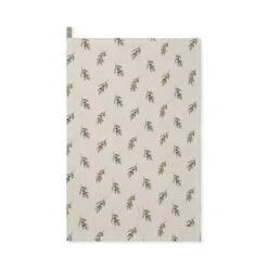 Olive Linen Tea Towel 7 Olive Linen Tea Towel -Sophie Allport olive branch teatowel cutout lin107601 ss23 high res square