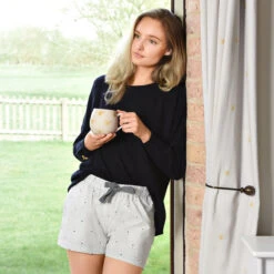 Sheep Ladies Pyjama Shorts