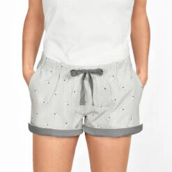 Sheep Ladies Pyjama Shorts -Sophie Allport pbpc43m sheep ladies pyjama shorts medium modelled 2 cut out high res square