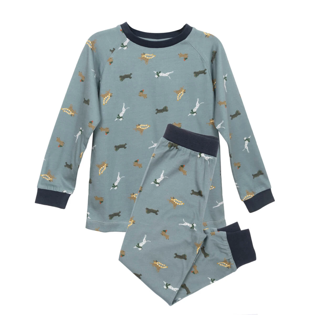 Running Dogs Kids Pyjamas 4 Running Dogs Kids Pyjamas - Image 2