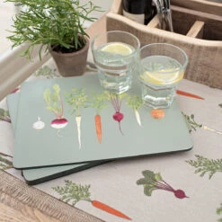 Home Grown Placemats (Set Of 4) 10 Home Grown Placemats (Set Of 4) -Sophie Allport pmc7801 all78810 home grown placemat set of 4 and table runner lifestyle high res square