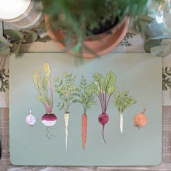 Home Grown Placemats (Set Of 4) 9 Home Grown Placemats (Set Of 4) -Sophie Allport pmc7801 home grown placemat set of 4 2 lifestyle high res square
