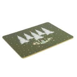 Festive Forest Placemats (Set Of 4) 10 Festive Forest Placemats (Set Of 4) -Sophie Allport pmc8401 festive forest placemat set of 4 2 cut out high res square