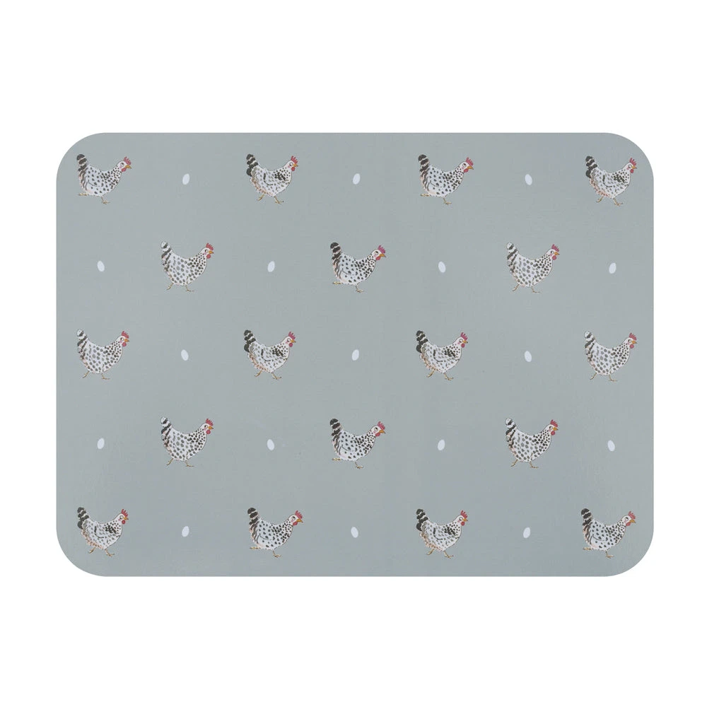 Chicken Placemats (Set Of 4) 3 Chicken Placemats (Set Of 4)