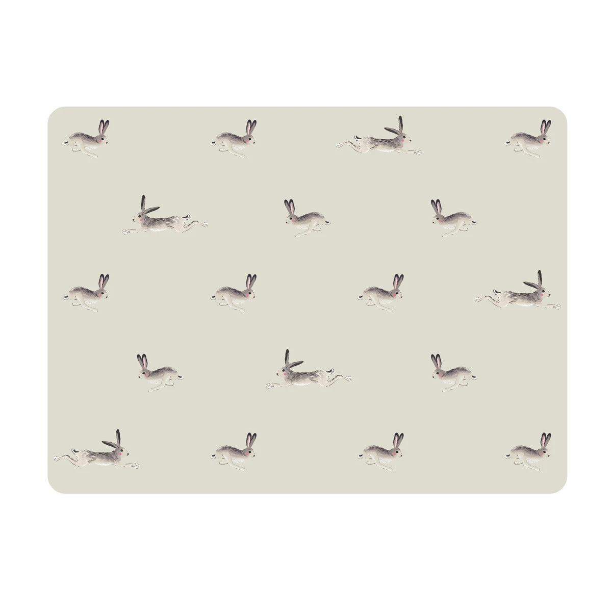 Hare Placemats (Set Of 4) 3 Hare Placemats (Set Of 4)