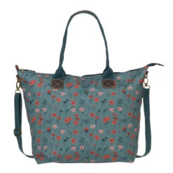 Poppy Meadow Oundle Bag 11 Poppy Meadow Oundle Bag -Sophie Allport poly103520 poppy meadow oundle bag polyester standard personalisation cut out high res square