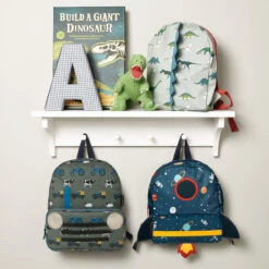 On The Farm Kids Backpack 14 On The Farm Kids Backpack -Sophie Allport poly24520s on the farm shaped polyester back pack lifestyle 2 high res square