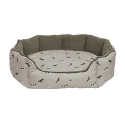 Woof Pet Bed -Sophie Allport poly32760 woof pet bed large cut out high res square