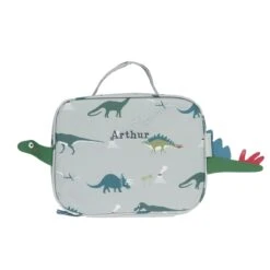 Dinosaurs Kids Lunch Bag -Sophie Allport poly45590s dinosaur lunch bag polyester personalisation cut out high res square
