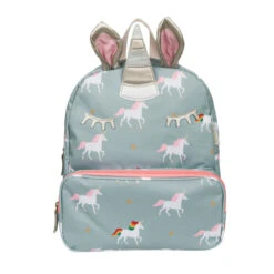 Unicorn Kids Backpack -Sophie Allport poly55520 unicorn backpack polyster cut out high res square