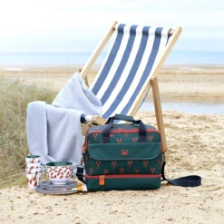 Lobster Picnic Bag -Sophie Allport poly68525 lobster picnic bag shoulder and melamine lifestyle high res square bddfee3b 8160 4fc8 a89e 9926646d0cfe