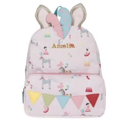 Fairground Ponies Backpack 17 Fairground Ponies Backpack -Sophie Allport poly73520s fairground ponies backpack polyester shaped cut out personalisation high res square